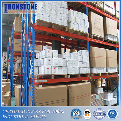 RMI/AS4084 Certified Industrial Selective Pallet Rack For Warehouse Storage