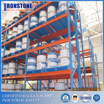 RMI/AS4084 Certified Industrial Selective Pallet Rack For Warehouse Storage