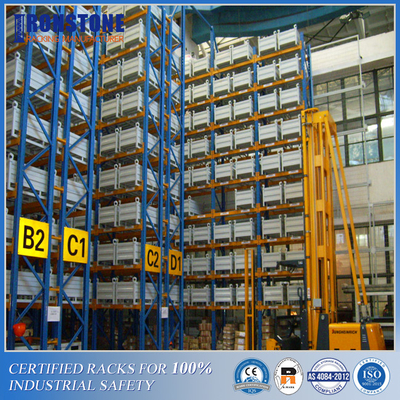 High Bay Pallet Racking Systems For High Density Cargos Storage