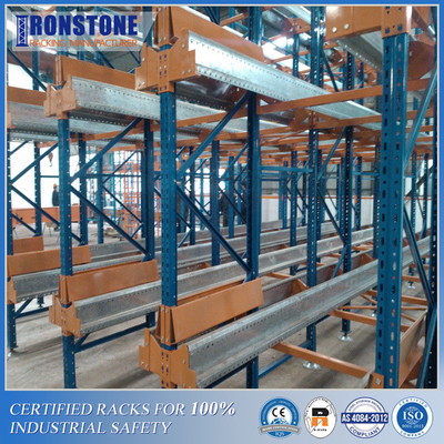 High Density Automatic Radio Shuttle Racking System For Warehouse Storage