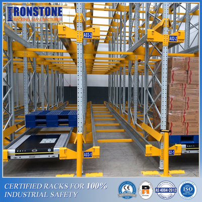 Battery Powered Warehouse Radio Shuttle Pallet Racking System With  Significant Efficiency Gains