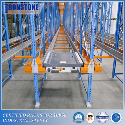 Battery Powered Warehouse Radio Shuttle Pallet Racking System With  Significant Efficiency Gains