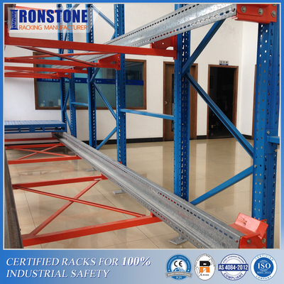 Wireless Remote Control Warehouse  Radio Shuttle Racking With High-Density Storage