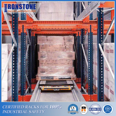Easily Reconfigured Radio Shuttle Racking System for Intensive Storage With Lower Accident Risk