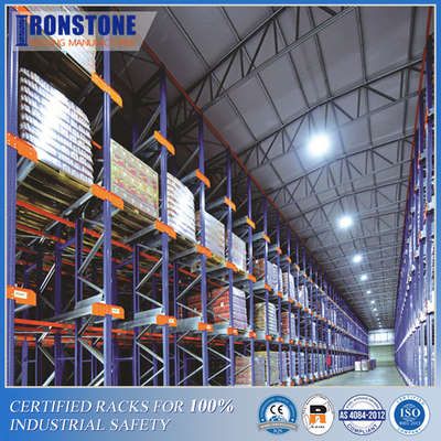 Easily Reconfigured Radio Shuttle Racking System for Intensive Storage With Lower Accident Risk