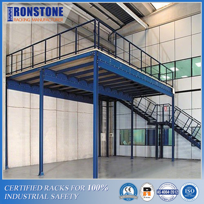 Free-standing Industrial Steel Mezzanine