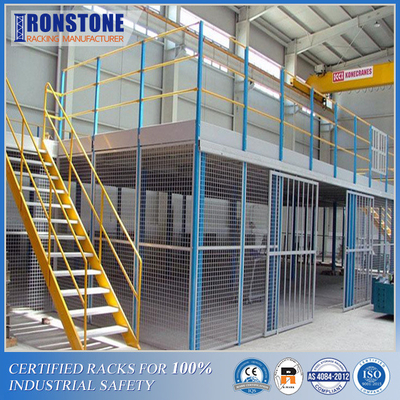 Free-standing Industrial Steel Mezzanine