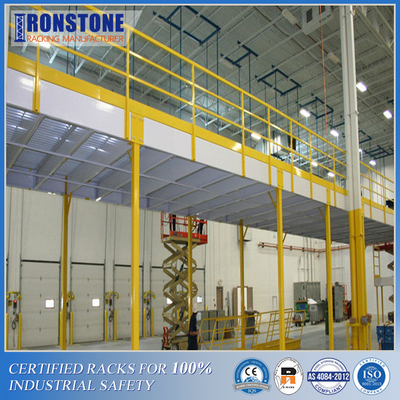 Highly Engineered Customizable Mezzanine Flooring Storage Rack