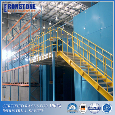 High Spacing Utilization Mezzanine Floor Racking System