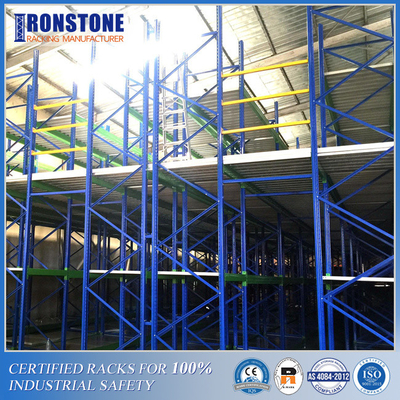 High Spacing Utilization Mezzanine Floor Racking System