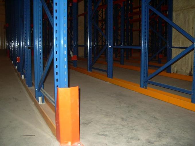 Pallet Rack Forklift Ground Guard Rails Of Rack Safety Product