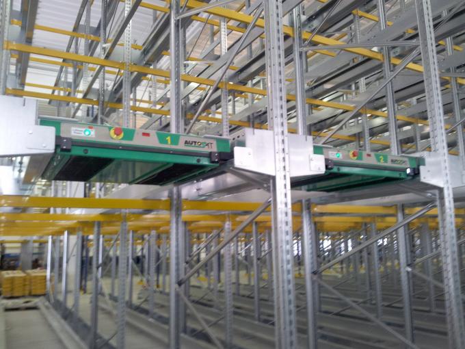 Tunner Racking Semi-automated Radio Shuttle Runner Racking With Efficient Supply And ...