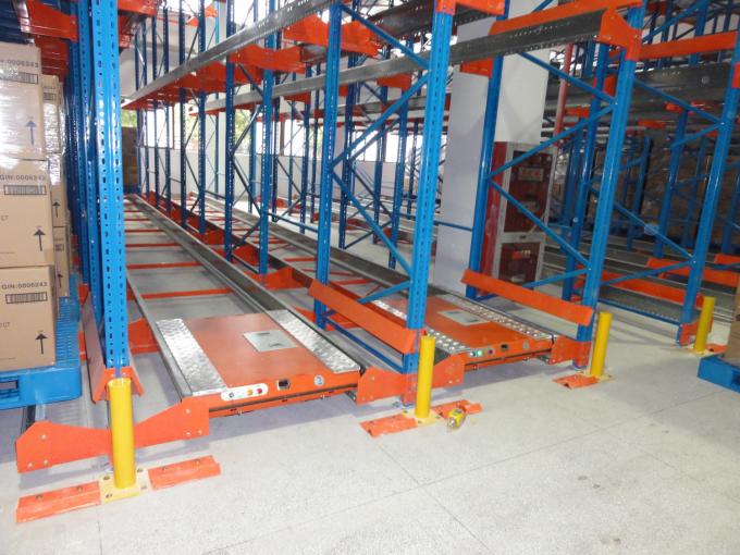 Smart Warehouse Pallet Radio Shuttle Racking System With Easily Managed