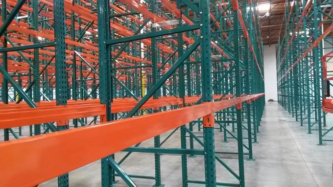 Role Form Racking Warehouse Roll Formed Teardrop Pallet Racking System