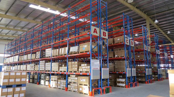 Pitch Panel Racking 50mm Pitch Standard Warehosue Selective Pallet Rack